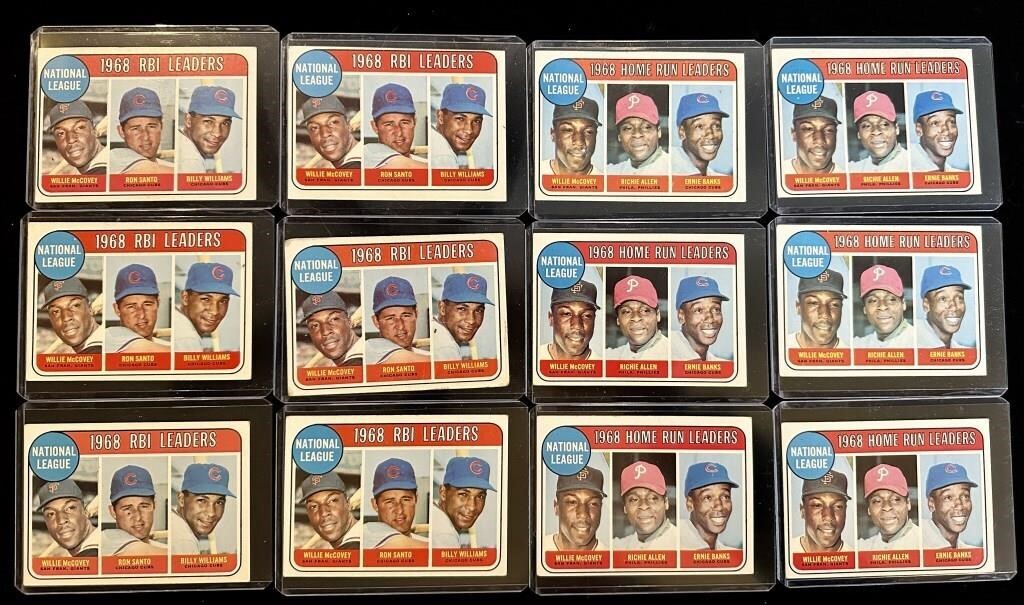 12 1969 Ernie Banks, Willie McCovey Baseball Card