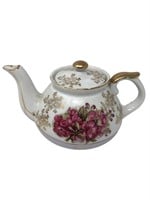 Arnart 5th ave lusterware floral teapot