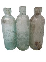 Antique Woodbury Buschmiller Newport KY bottles
