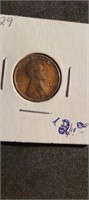 1929, 1929 D, 1934 D,--3 Coins