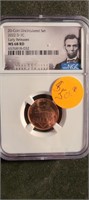 2022-d Lincoln Cent Ngc Ms68 Rd