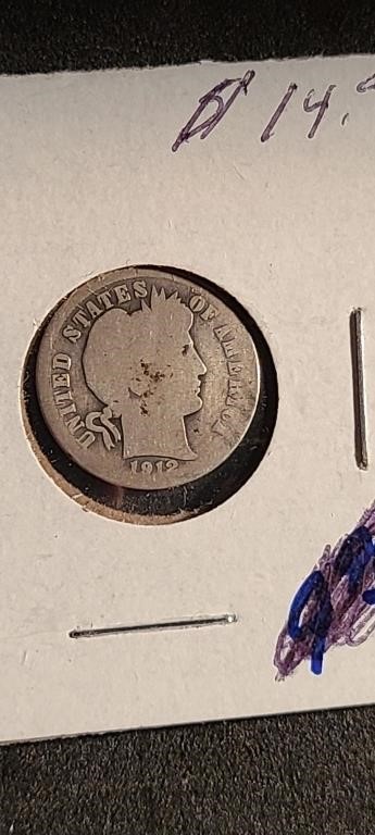 1912  S Dime