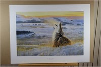 "Lonesome-Coyote" by Nancy Glazier 34/950 (32"x34"