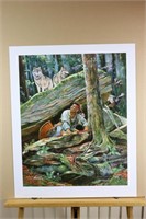 "The Woods Have Eyes" by Jack Paluh 94/850 (21"x26