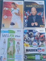 4 Wii Games