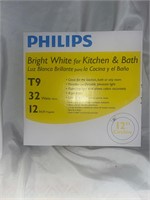 NIB- Philips bright white T9 12” round light