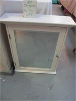 Wall Mount Cabinet with Bevel Glass Mirror