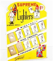 Supreme Lighters Cardboard Display Stand