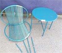 Patio Chair With Table