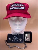 Freightliner Hat, Zippo & Wallet Set