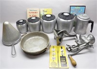 Aluminum Canister Set, Misc. Kitchenware