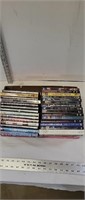 box lot of dvds