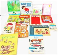 Grouping Of Children's Books, Race Car Book (14)