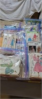 15 bags of sewing paterns