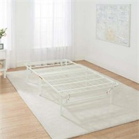 Mainstays 14 Steel Twin Bed Frame  White