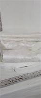 white table cloth lot