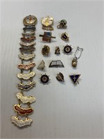 Various Religious Medals and Pins