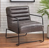 Homer Living Room Chair Buylateral Charcoal Grey