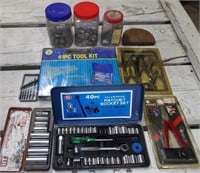 Tool Kit, Sockets, Lead Sinkers
