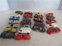 24pc Die Cast Model Cars - Some Vintage
