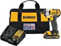 DEWALT 1/4" IMPACT DRIVER KIT $99