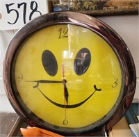 Smiley Face Clock
