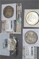 2-1884 & 2-1885 Silver Dollars