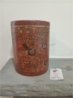 Handmade Mayan Pottery Vase