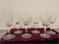 Waterford Crystal Wine Glasses -Set of 6