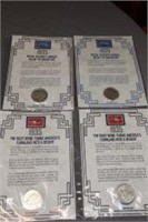 4-1935 Peace Dollars in Info Packets
