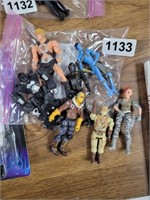 BAG FULL OF ACTION FIGURES