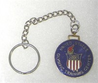 US Olympic training center enameled watch fob/key