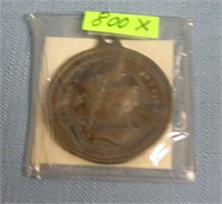 George Washington pictorial medallion