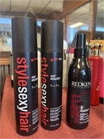 2 - Bottles of Style Sexy Heat Protector & REDKIN