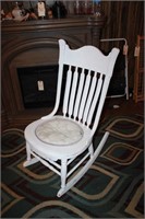 White Rocking Chair