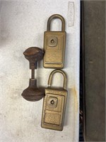 2 - Supra-C Locks & Antique Door Handle