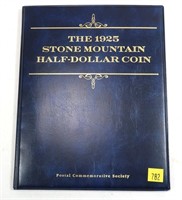 1925 Stone Mountain commemorative coin and stamp
