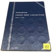 Set of Canadian large cents 1858-1970, 46 pcs.