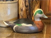 John Bundy Widgeon Hand Painted Duck Decoy