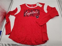 NEW NHL Washington Capitals Long Sleeve Shirt - XL
