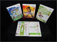 Lot of 5 Nintendo Wii Video Games