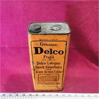 Delco Shock Absorber Fluid Can (Vintage)