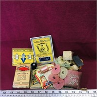Lot Of Assorted Vintage Sewing Items