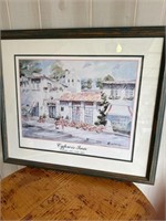 Framed Cypress Inn Poster