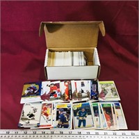 Box Of Mixed Sports Trading Cards