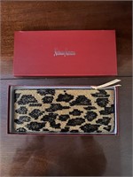 Neiman Marcus Leopard Print Beaded Bag (new)