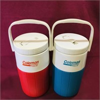 Pair Of Coleman PolyLite Containers (Vintage)