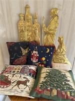 Christmas Pillows and Decor