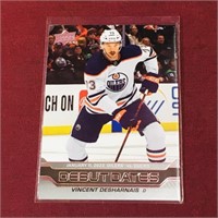 2023 UD Vincent Desharnais NHL Hockey Card