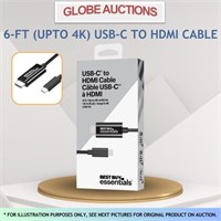 6-FT (UPTO 4K) USB-C TO HDMI CABLE